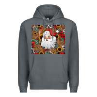 Rock western santa claus Premium Hoodie - Jasminsmagicworld