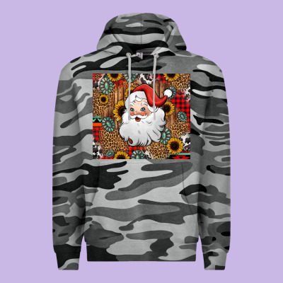Western Santa Claus Premium Hoodie Designed By Jasminsmagicworld