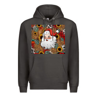 Smoke western santa claus Premium Hoodie - Jasminsmagicworld