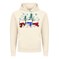 Vintage Artic dental christmas tree teeth and winter ado Vintage Hoodie - OliviaCreatesArt