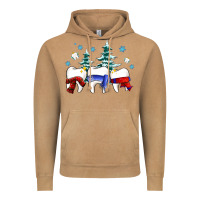 Vintage Camel dental christmas tree teeth and winter ado Vintage Hoodie - OliviaCreatesArt