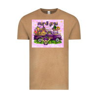Vintage Camel Mardi Gras with gnomies tumbler Vintage Tee - HowdyJamesFarm