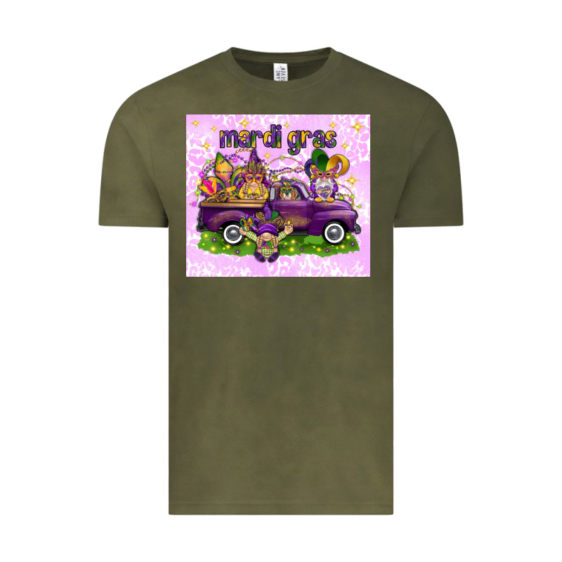 Mardi Gras With Gnomies Tumbler Vintage Tee by HowdyJamesFarm | Teevron