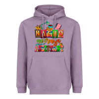 Lavender nacho average assistant Heavyweight Hoodie - AdoDesignShop