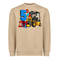 Mushroom forklift birthday five Heavyweight Sweatshirt - Artiststas
