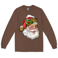 Chestnut santa with snow Long Sleeve Tee - RanaPortraitStore