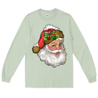 Matcha santa with snow Long Sleeve Tee - RanaPortraitStore