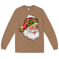 Toasted Coconut santa with snow Long Sleeve Tee - RanaPortraitStore