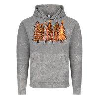 Cloud Rock melanin christmas trees with lights Vintage Hoodie - FaDigitalArtStudio