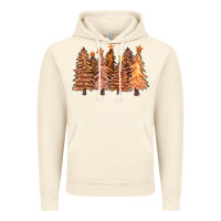 Vintage Artic melanin christmas trees with lights Vintage Hoodie - FaDigitalArtStudio