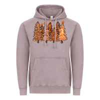 Vintage Zinc melanin christmas trees with lights Vintage Hoodie - FaDigitalArtStudio