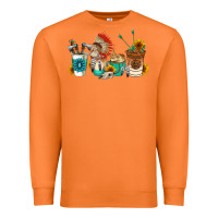 Carrot indian coffee cups Premium Sweatshirt - AdoDesignShop