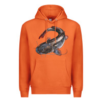 Carrot Catfish Illustrations Premium Hoodie - LillyAllenDesigns