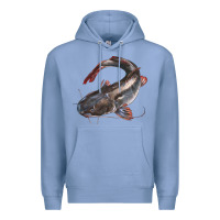 Catfish Illustrations Premium Hoodie | Teevron