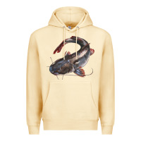 Pina Colada Catfish Illustrations Premium Hoodie - LillyAllenDesigns