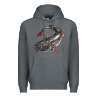 Rock Catfish Illustrations Premium Hoodie - LillyAllenDesigns