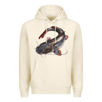 Tofu Catfish Illustrations Premium Hoodie - LillyAllenDesigns