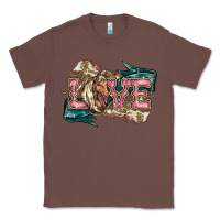 Chestnut Love Horse Classic Tee - HowdyJamesFarm