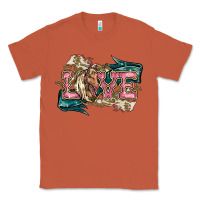 Copper Love Horse Classic Tee - HowdyJamesFarm