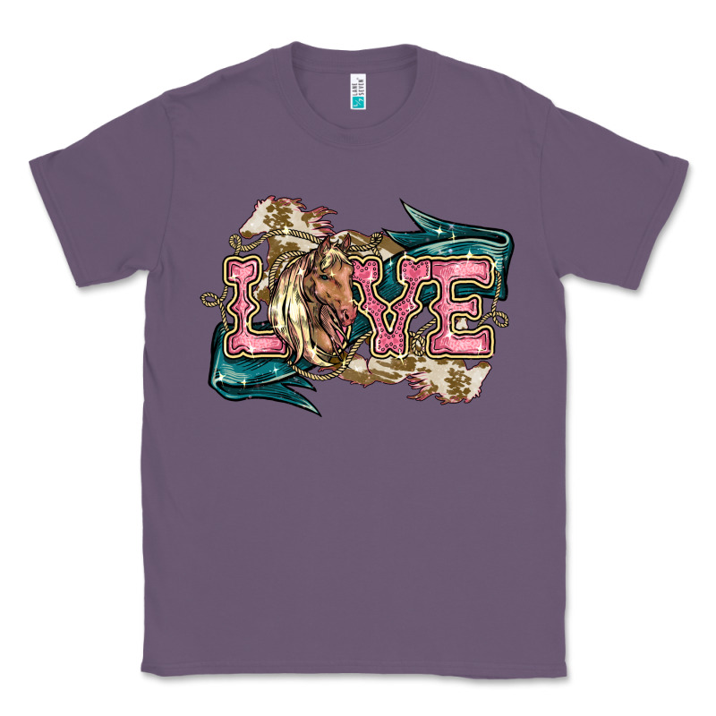 Love Horse Classic Tee by HowdyJamesFarm | Teevron