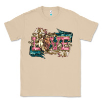 Mushroom Love Horse Classic Tee - HowdyJamesFarm