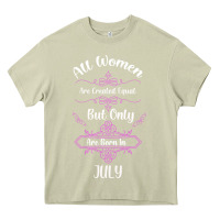 Mossy all women are created equal but only the smartest are born in july bla Heavy Core Tee - Bettercallsaul