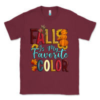 Burgundy Fall Is My Favorite Color Classic Tee - Artiststas