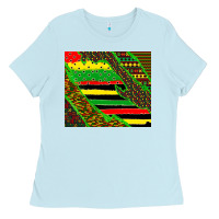 Baby Blue juneteetnh brush Ladies Tee - TumblerDesignByShophia