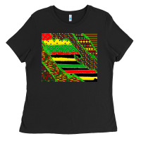 Black juneteetnh brush Ladies Tee - TumblerDesignByShophia