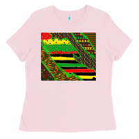 Bubblegum Pink juneteetnh brush Ladies Tee - TumblerDesignByShophia