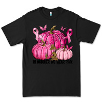 Black In October We Wear Pink with Pumpkin Premium Tee - texasbilliewilder