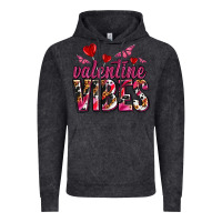 Vintage Black valentine vibes olivia Vintage Hoodie - OliviaCreatesArt