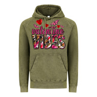 Vintage Olive valentine vibes olivia Vintage Hoodie - OliviaCreatesArt