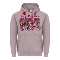 Vintage Zinc valentine vibes olivia Vintage Hoodie - OliviaCreatesArt