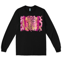 Black Cancer Brushstroke Long Sleeve Tee - FaDigitalArtStudio