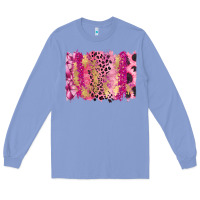 Colony Blue Cancer Brushstroke Long Sleeve Tee - FaDigitalArtStudio