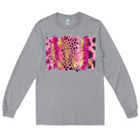 Heather Grey Cancer Brushstroke Long Sleeve Tee - FaDigitalArtStudio