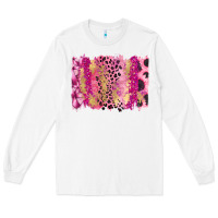White Cancer Brushstroke Long Sleeve Tee - FaDigitalArtStudio