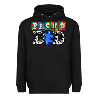 Black proud dad Heavyweight Hoodie - AdoDesignShop