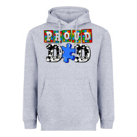 Heather Grey proud dad Heavyweight Hoodie - AdoDesignShop