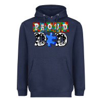 Navy proud dad Heavyweight Hoodie - AdoDesignShop