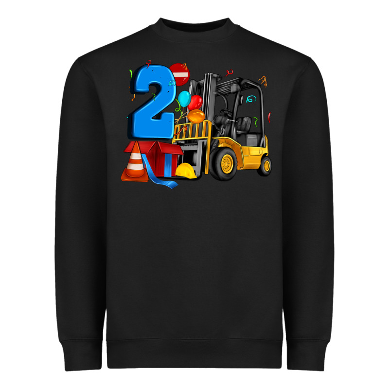 Forklift Birthday Two Heavyweight Sweatshirt by Artiststas | Teevron