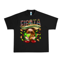 Black Fiesta gnome with tacos Mexico Urban Heavy Tee - HowdyJamesFarm