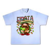 Grape Ice Fiesta gnome with tacos Mexico Urban Heavy Tee - HowdyJamesFarm