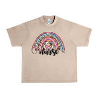 French Oak western nurse rainbow Urban Heavy Tee - RanaPortraitStore