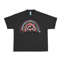 Pigment Black western nurse rainbow Urban Heavy Tee - RanaPortraitStore