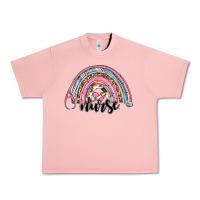 Salmon western nurse rainbow Urban Heavy Tee - RanaPortraitStore