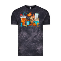 Cloud Black Basketball coffee cups Vintage Tee - HowdyJamesFarm