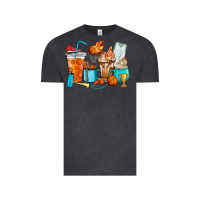 Vintage Black Basketball coffee cups Vintage Tee - HowdyJamesFarm