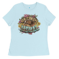 Southern Memal Western Flowers Ladies Tee | Teevron